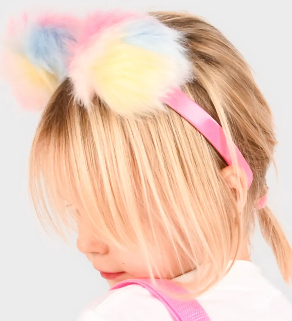 Udklædning - Headband m. Fur Pompom>Den Goda Fen Outlet