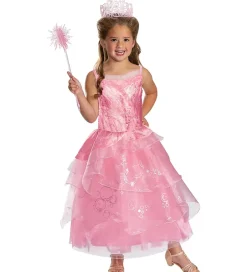 Udklædning - Glinda Pink Dress Deluxe>Disguise Online
