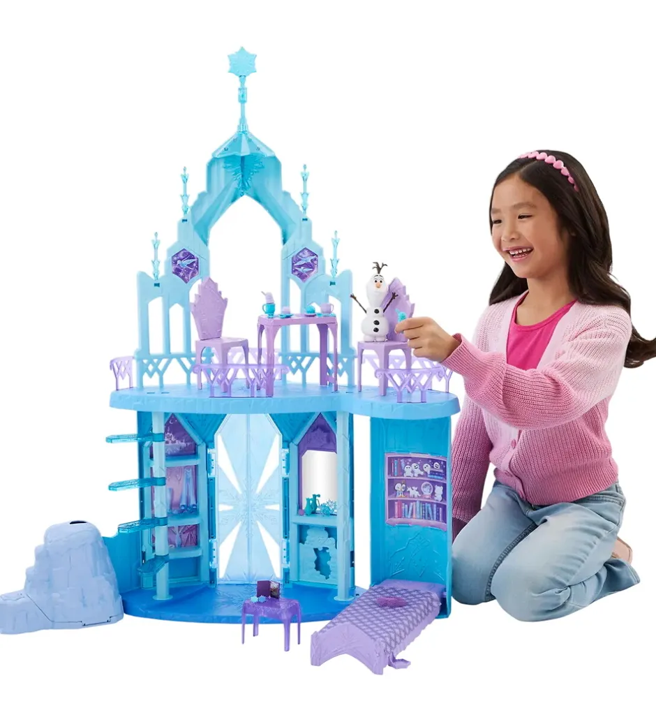 Dukkehus - 85 cm - Elsa's Frozen Ice Palace>Disney Frozen Sale