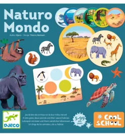 Billedlotteri - Cool School - Naturo Mondo>Djeco Sale