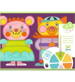 Farvesæt - Palette Painting - Chubby Cheeks>Djeco Clearance