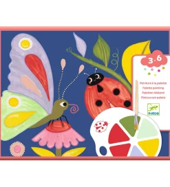 Farvesæt - Palette Painting - Creepy Crawlies>Djeco Discount
