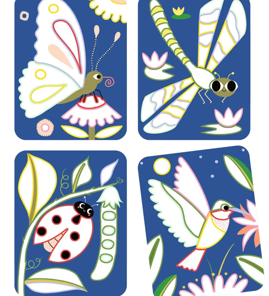 Farvesæt - Palette Painting - Creepy Crawlies>Djeco Discount
