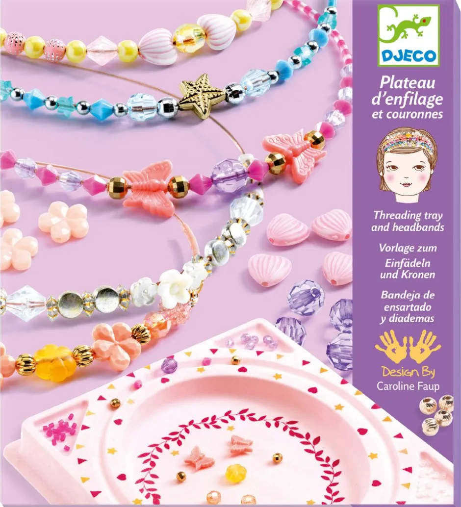 Hårbøjlesæt m. Monteringsplade - Jewels to Create>Djeco Discount