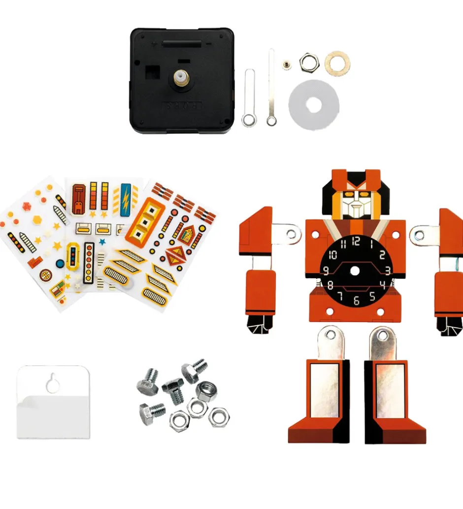 Kreasæt - DIY Ur - Robotime>Djeco Hot