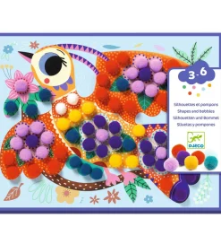 Kreasæt - POMPOMS Collage - Atelier Pompoms>Djeco