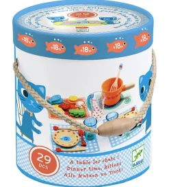 Legemad - 29 Dele - Spisetid, Katte!>Djeco Clearance