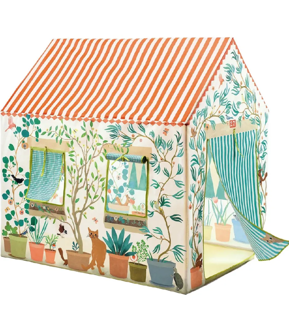 Legetelt - 100x105 cm - Legehus>Djeco Discount