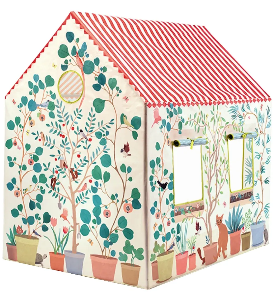 Legetelt - 100x105 cm - Legehus>Djeco Discount