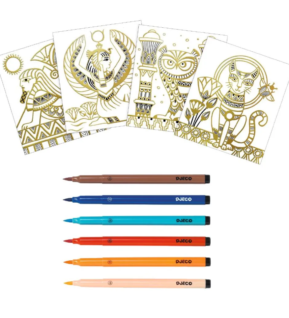 Malerier - Artistic Color - Egypt>Djeco Outlet