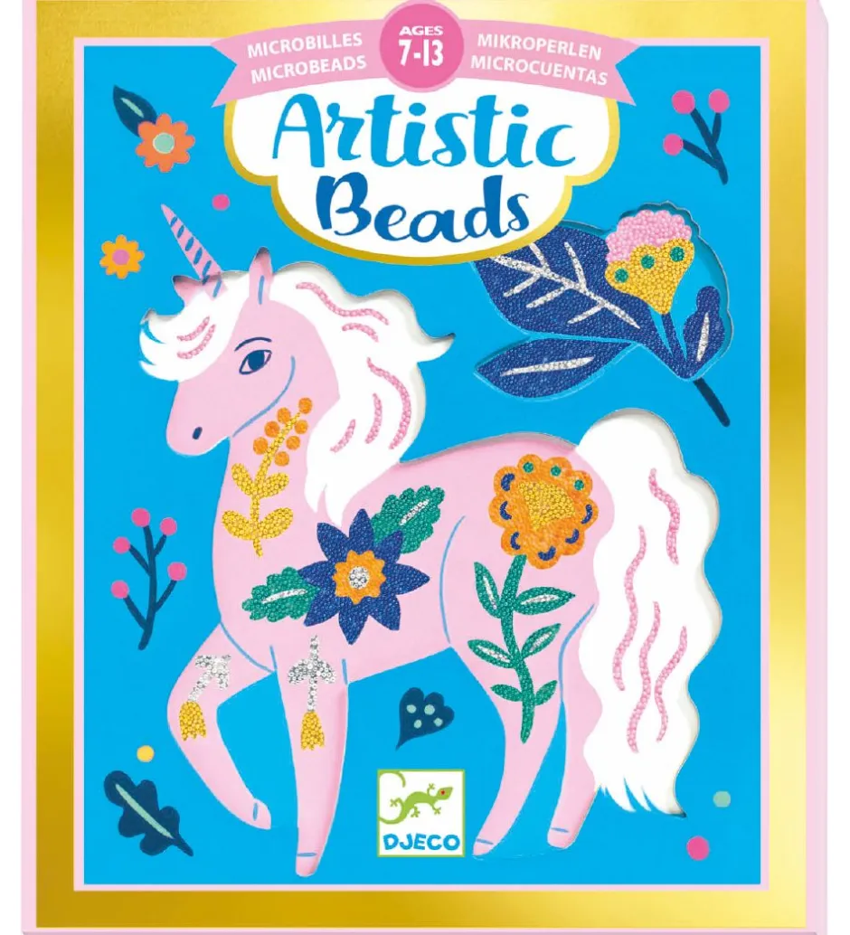 Mikroperler - Artistic Beads - Flowers and Fur>Djeco Outlet