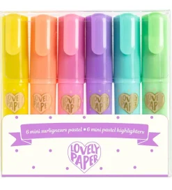 Mini Overstregningstuscher - 6 stk. - Pastel>Djeco Online