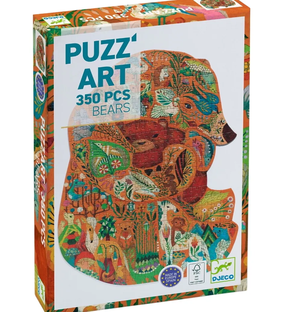 Puslespil - 350 Brikker - Puzz´Art - Bears>Djeco Sale