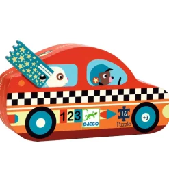 Puslespil - 16 Brikker - The Racing Car>Djeco Sale