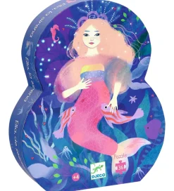 Puslespil - Ella The Mermaid - 36 Brikker>Djeco New