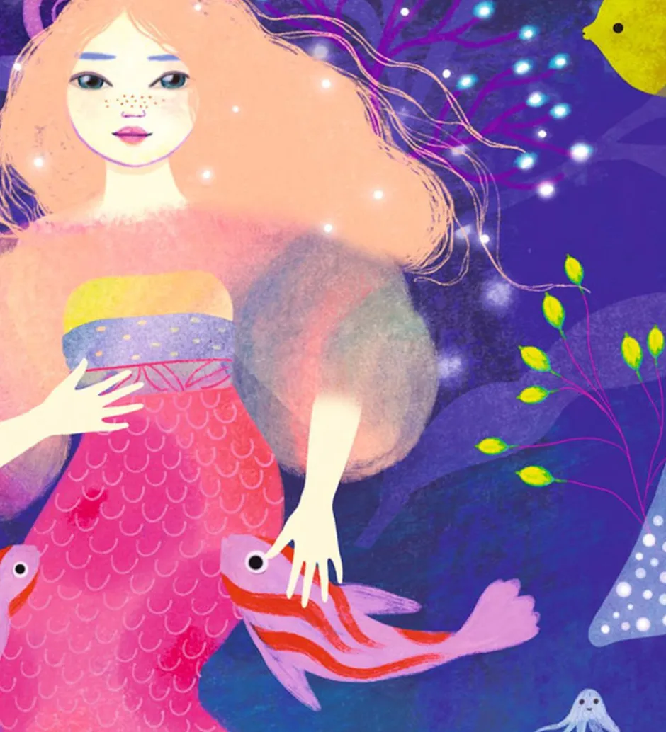 Puslespil - Ella The Mermaid - 36 Brikker>Djeco New