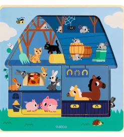 Puslespil - 3-lag - Hos Moo>Djeco Online