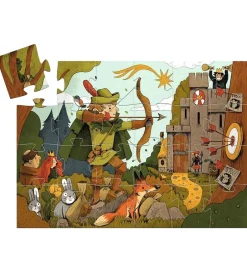 Puslespil - Robin Hood - 36 Brikker>Djeco Outlet