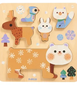 Puslespil - WoodyStack>Djeco Discount