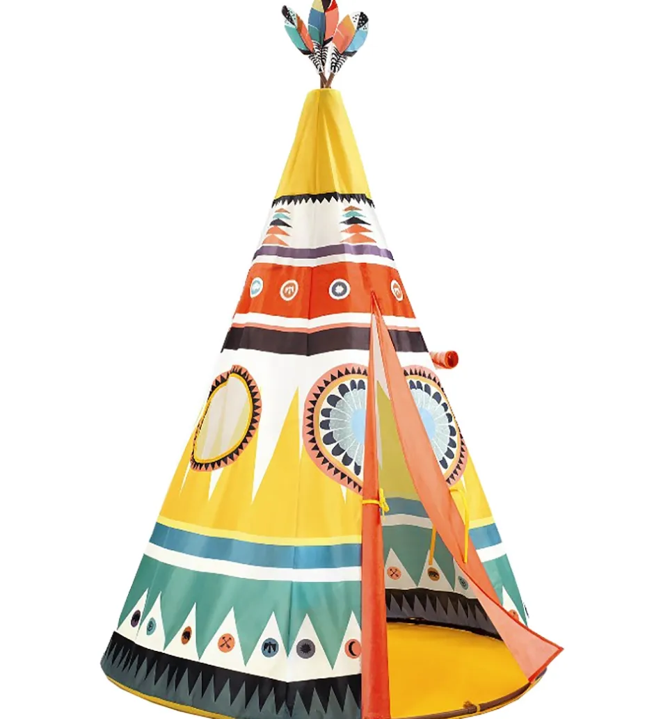 Tipi - 164x110 cm - Multifarvet>Djeco Discount