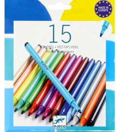 Tuscher - 15 stk. - Multifarver>Djeco New