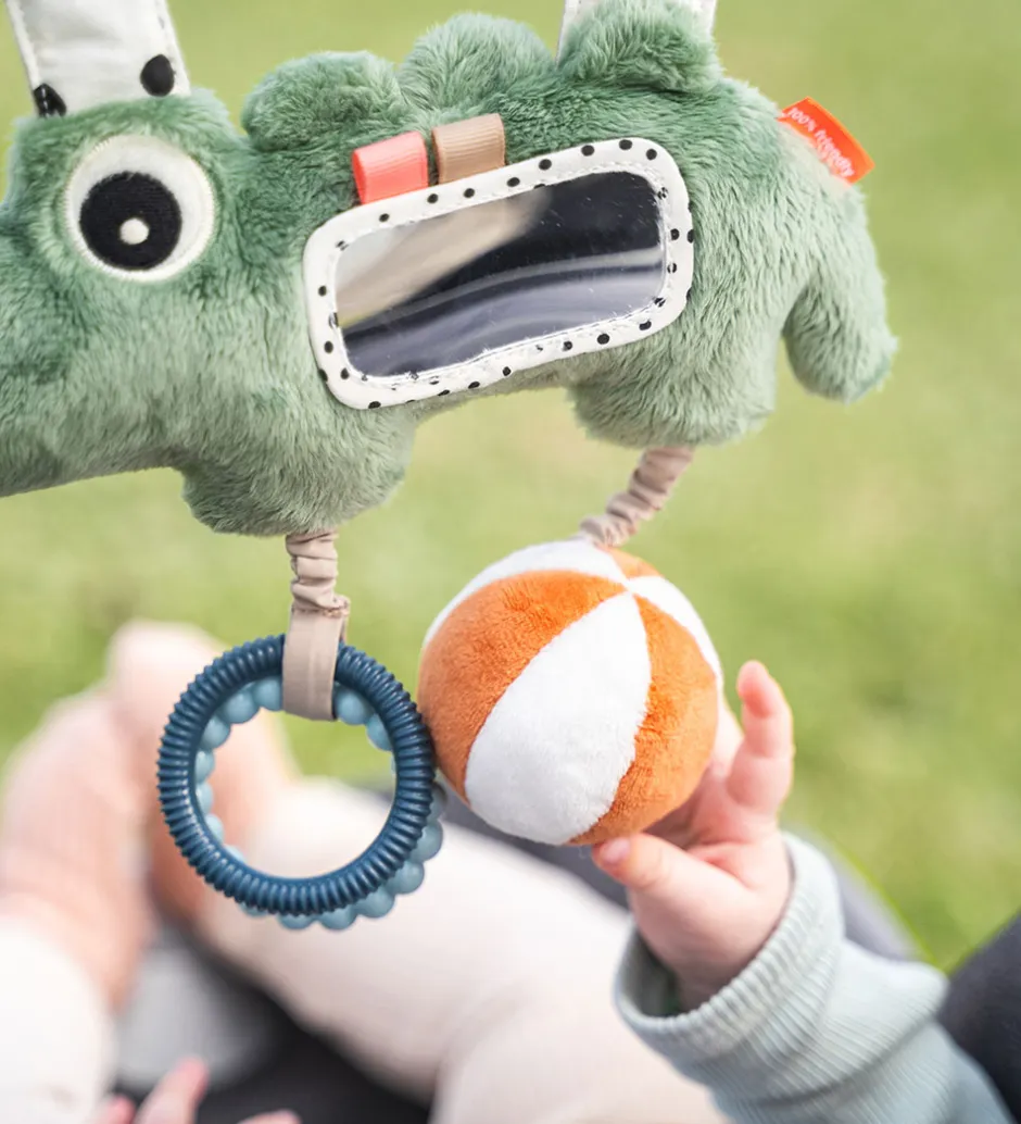 Aktivitetslegetøj - Ophæng - Croco - Grøn>Done by Deer New