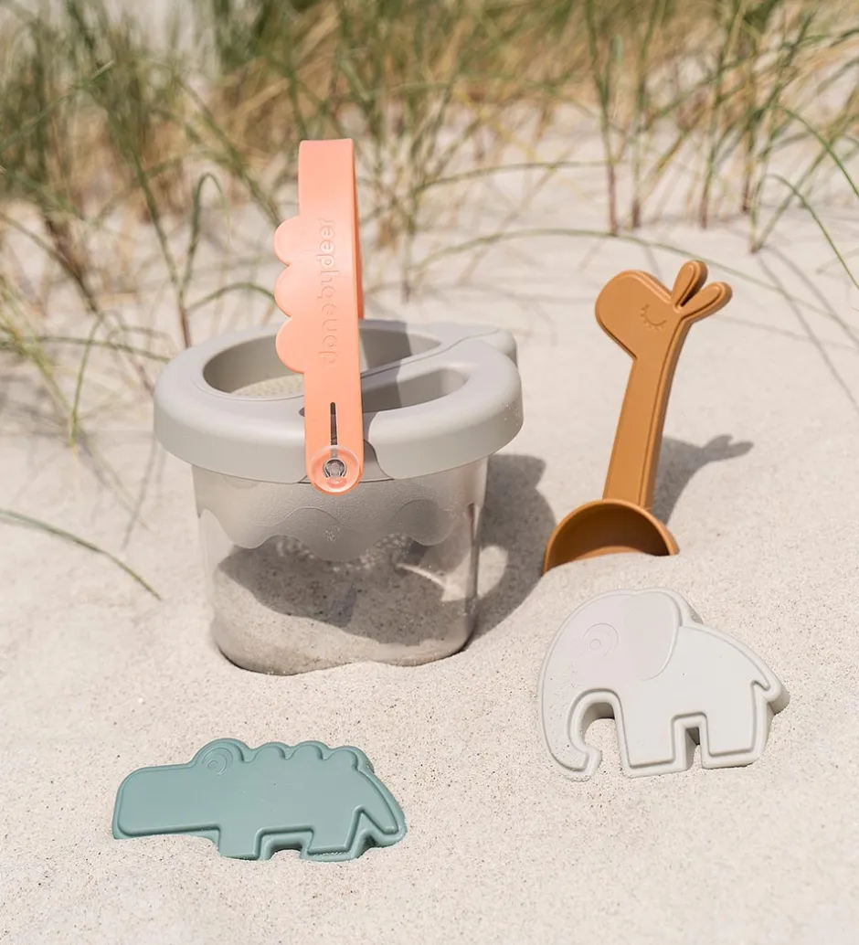 Strandsæt - Spand - 5 Dele - Deer Friends Sand>Done by Deer Hot