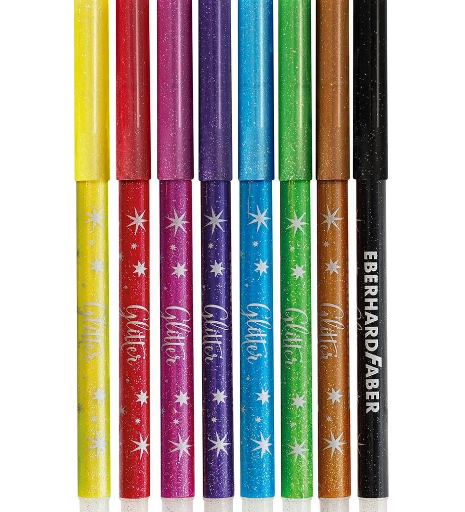 Tuscher - 8 stk - Glitter>Eberhard Faber Sale