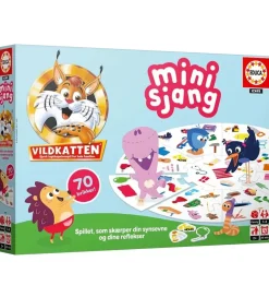 Brætspil - Vildkatten Minisjang Børste>Educa New
