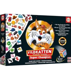 Brætspil - Vildkatten Super Champion>Educa New