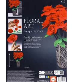 Kreasæt - Floral Art - Bouquet Of Roses>Educa Discount