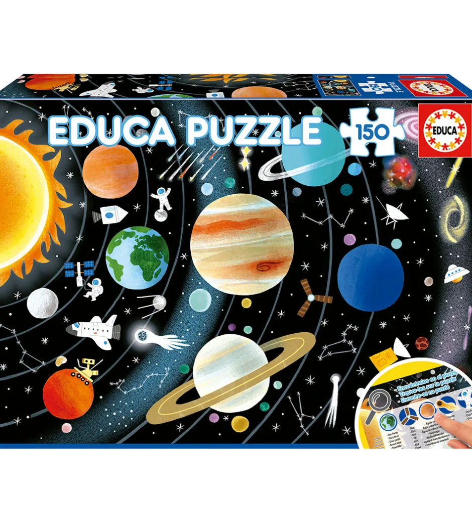 Puslespil - 150 Brikker - Solar System>Educa Clearance