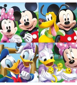 Puslespil - 4 Forskellige - Mickey Mouse Club House>Educa Clearance