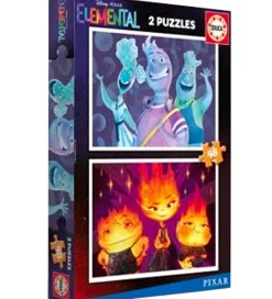 Puslespil - 2x48 - Elemental>Educa New