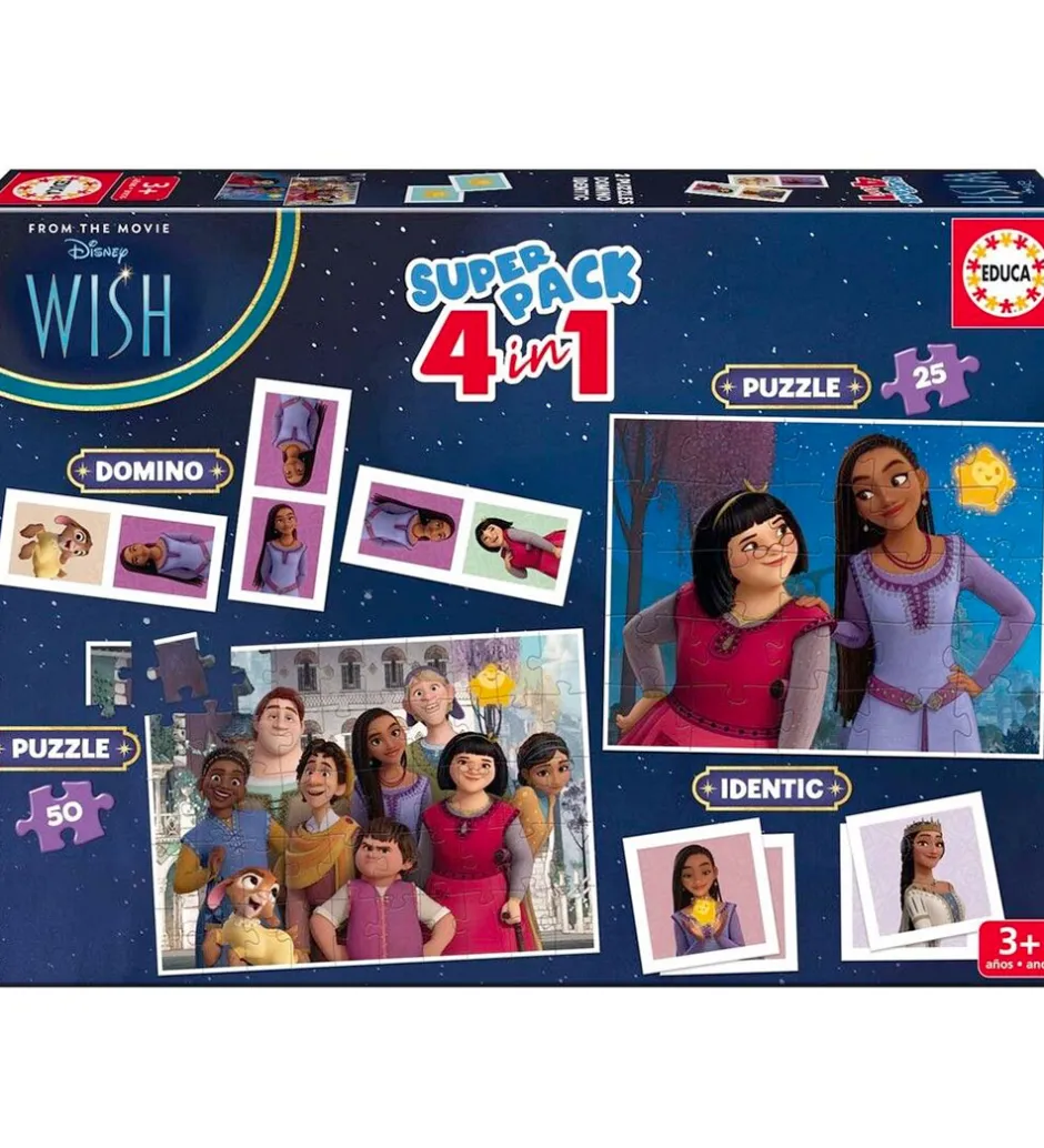 Superpakke - 4 i 1 - Wish>Educa Outlet