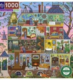 Puslespil - 1000 Brikker - 58,5x58,5 cm - The Alchemist's>Eeboo New