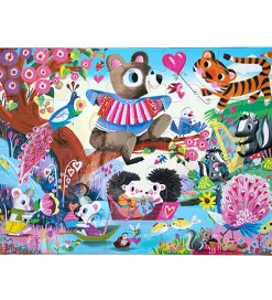 Puslespil - 20 Brikker - 28x38 cm - Holder Af>Eeboo Online