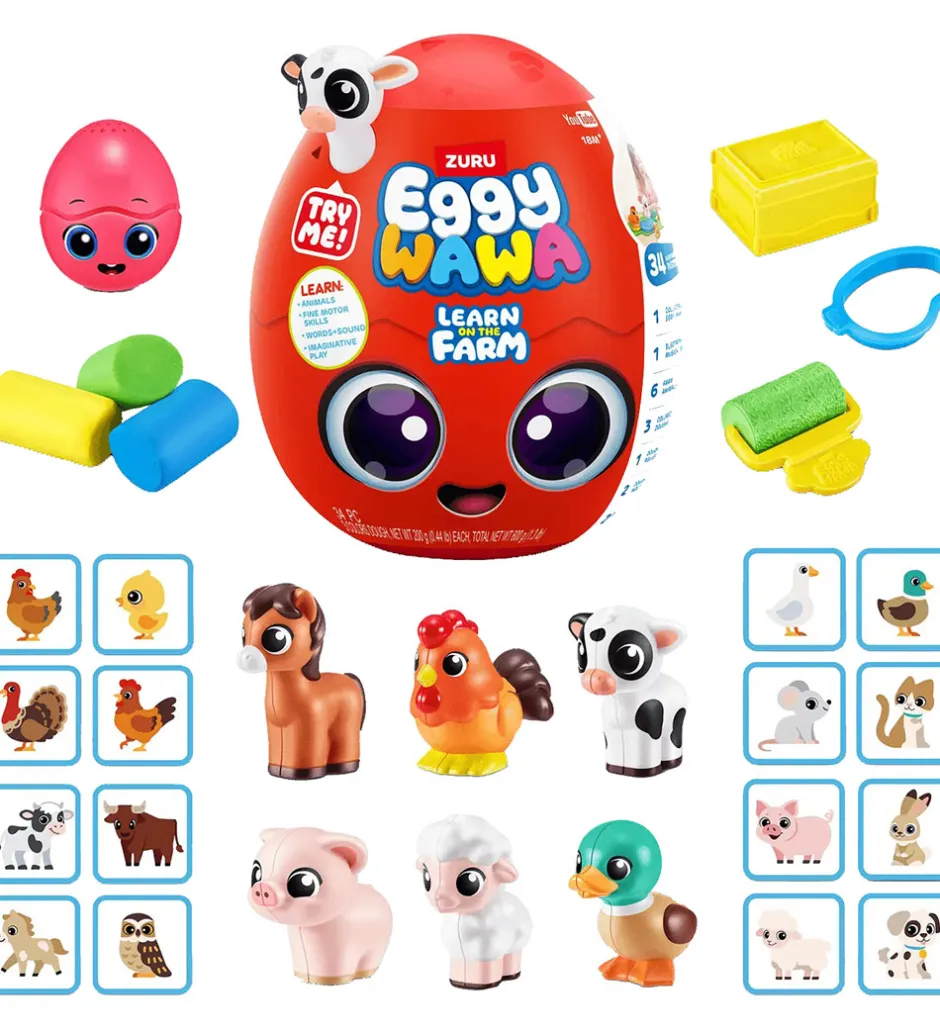 Legetøj - LEarn On The Farm Surprise Egg>Eggy Wawa Clearance