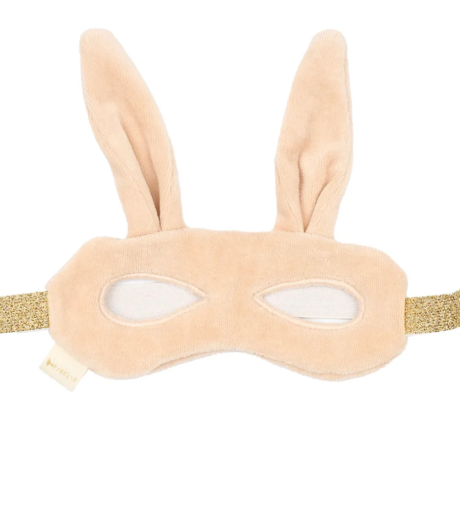 Udklædning - Animal Mask - Bunny - Dusty Rose>Fabelab Outlet