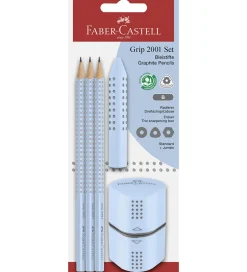 Blyantsæt - Grip 2001 - 5 Dele - Sky Blue>Faber-Castell Online