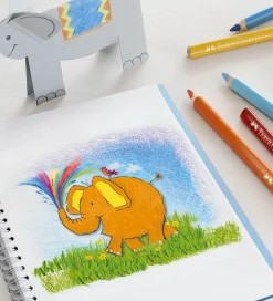 Farveblyanter - Trekantet - Jumbo - 5,4 mm - 24 st>Faber-Castell Best