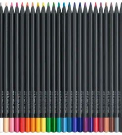 Farveblyanter - 24 stk. - Trekantet - Multi>Faber-Castell Outlet