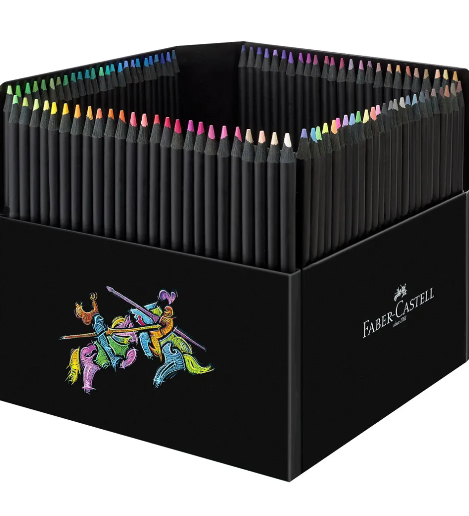 Farveblyanter - Trekantet - Black Edition - 100 St>Faber-Castell Online