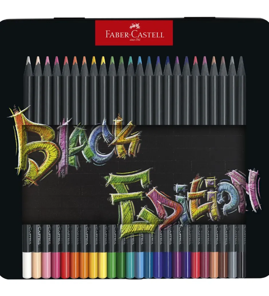 Farveblyanter - Trekantet - 24 stk - Multi>Faber-Castell