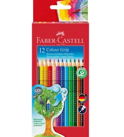 Farveblyanter - Grip - Akvarel - 12 stk - Multi>Faber-Castell Best
