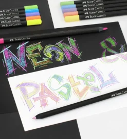 Farveblyanter - Trekantet - 12 stk - Neon/Pastel><noscript><img width=