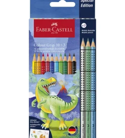 Farveblyanter - 13 stk. - Grip Dino>Faber-Castell
