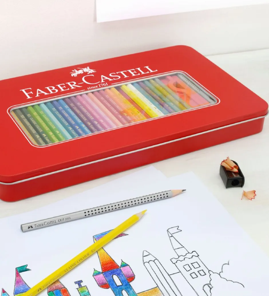 Farveblyanter - Slot - 36 stk - Multifarvet>Faber-Castell Sale