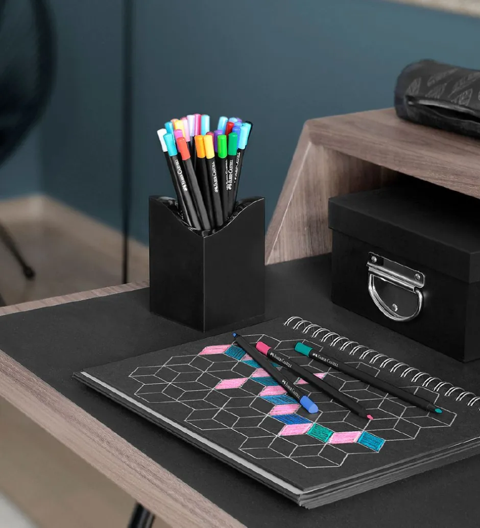 Farveblyanter - 50 stk. - Trekantet - Multi>Faber-Castell New