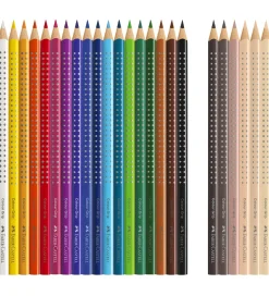Farveblyanter - 24 stk. - Multi/Skin Tones>Faber-Castell Sale
